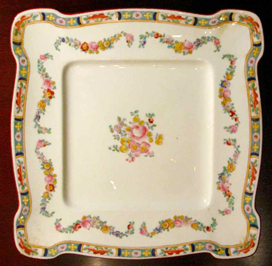 A4604 Square Luncheon Plate by Minton-1