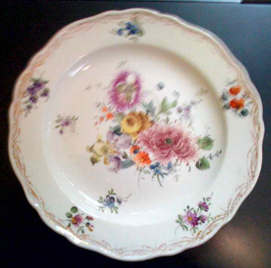 MSS172 Dinner Plate by Meissen (Germany)-1