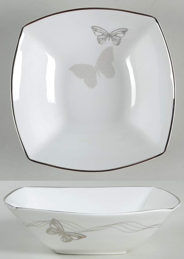 Butterfly Allure Square Soup Bowl by Mikasa-1