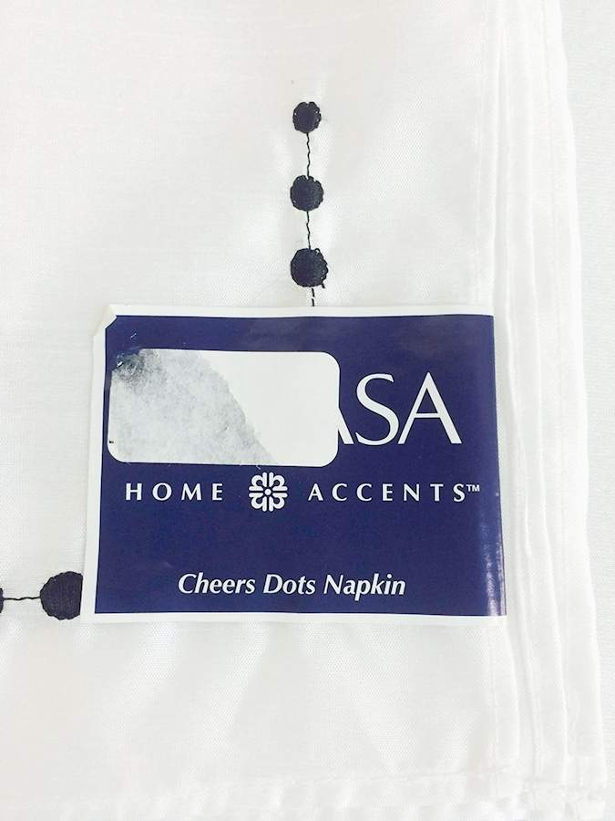 Cheers Cloth Placemat by Mikasa-1