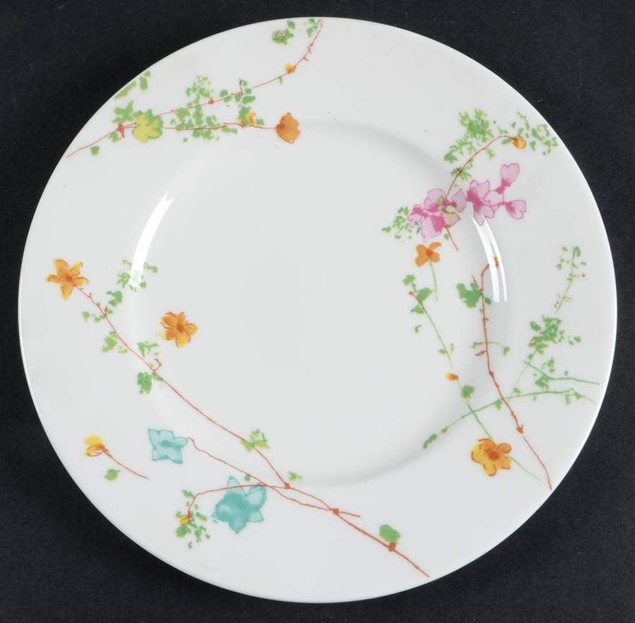 Sketch Floral Salad Plate by Mikasa-1