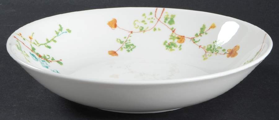 Sketch Floral Coupe Soup Bowl by Mikasa-1