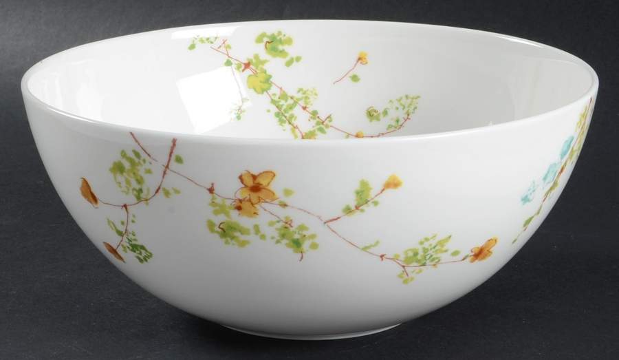 Sketch Floral 8" Round Vegetable Bowl by Mikasa-1