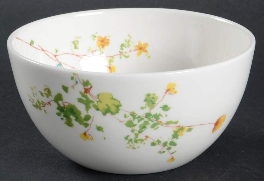 Sketch Floral Fruit/Dessert (Sauce) Bowl by Mikasa-1