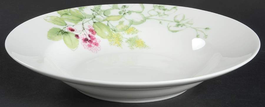 Sketch Blossom Large Rim Soup Bowl by Mikasa-1