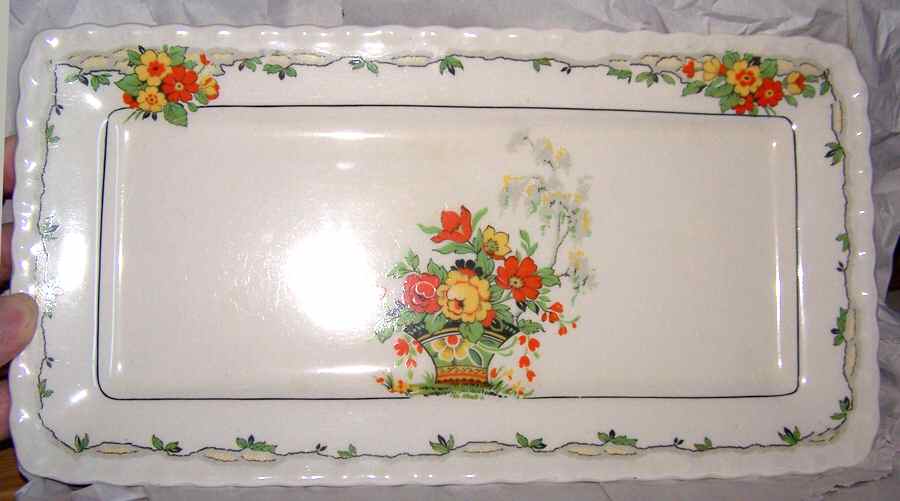 3408 Large Sandwich Tray by Myott Staffordshire-1