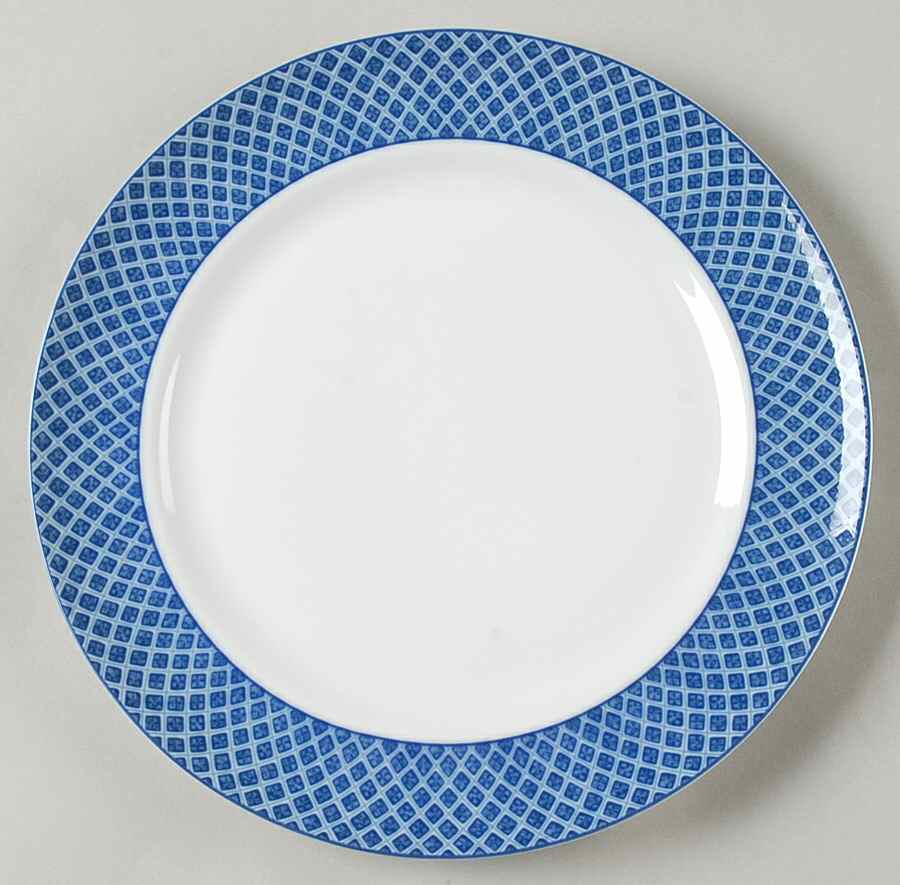 Blue Dragon (Blue Trim) Salad/Dessert Plate by Mottahedeh-1