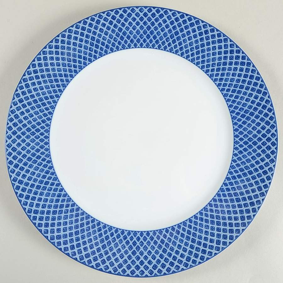 Blue Dragon (Blue Trim) Service Plate (Charger) by Mottahedeh-1