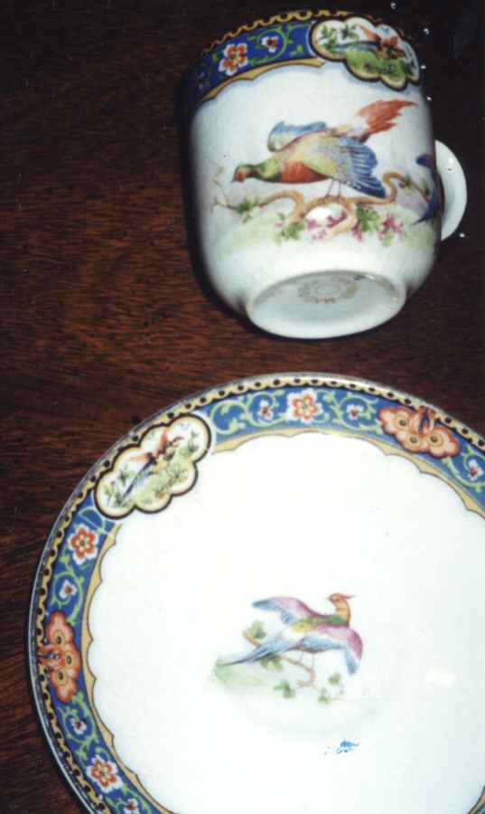 MAD164 Flat Demitasse Cup & Saucer Set by John Maddock & Sons-1