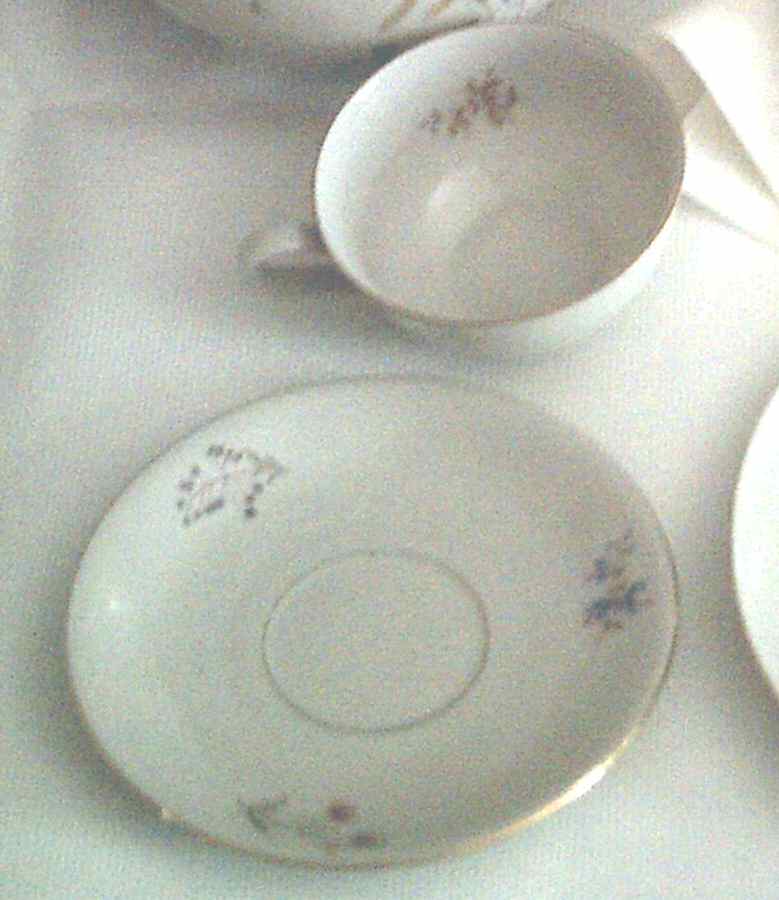 22750 Footed Cup & Saucer Set by Mitterteich-1