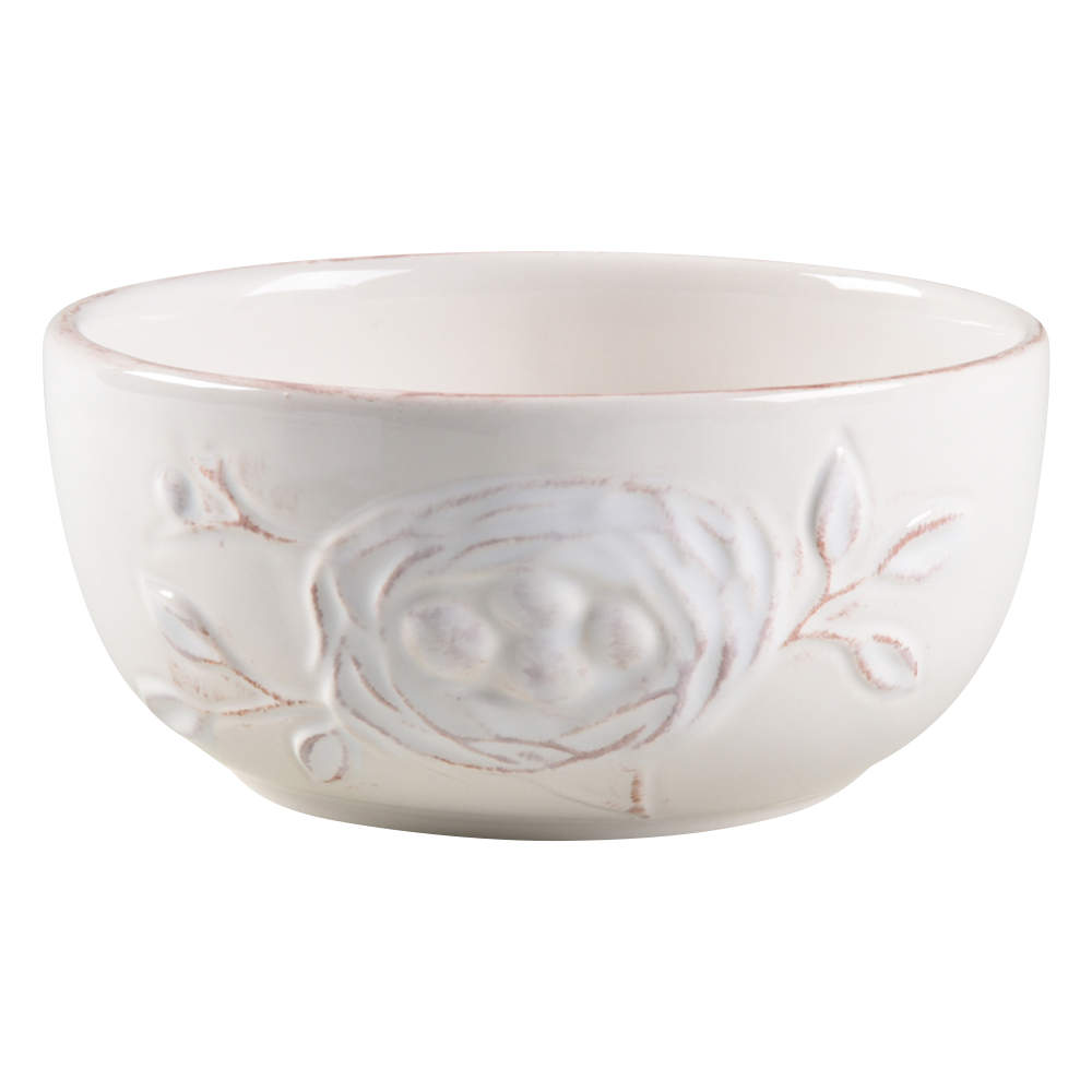Cera Blanca Bird Soup/Cereal Bowl by Maxcera Corp-1