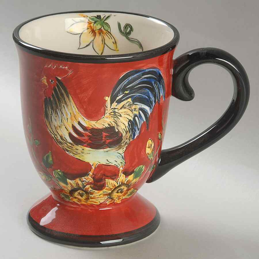 King Rooster Mug by Maxcera Corp-1