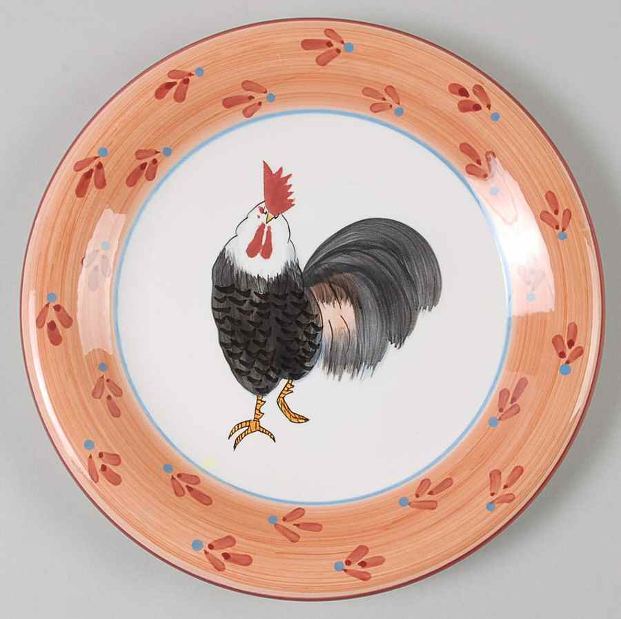 MOO2 Salad Plate by Milson & Louis-1