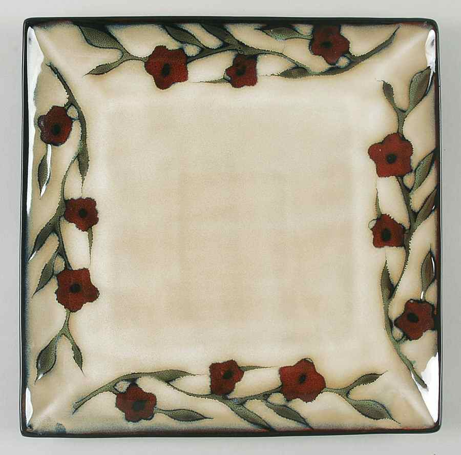 Briar Rose Square Dinner Plate by Mikasa-1