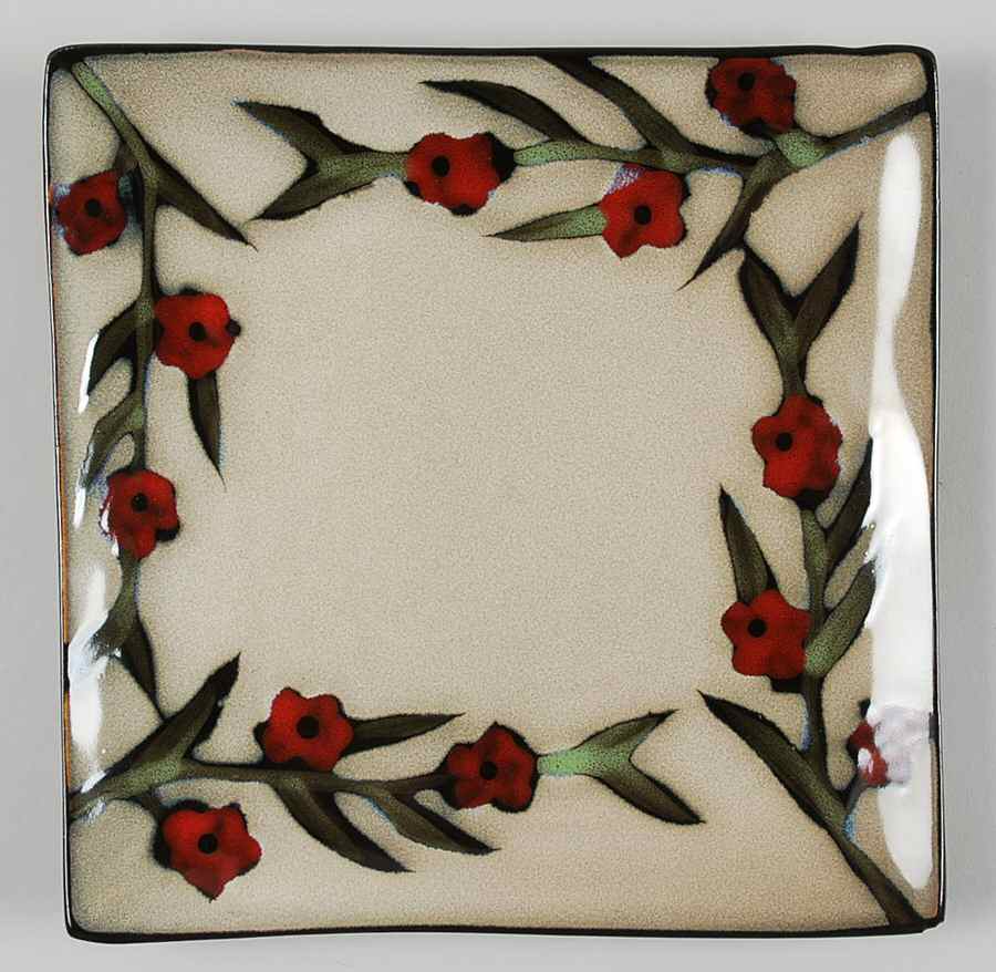 Briar Rose Square Salad Plate by Mikasa-1