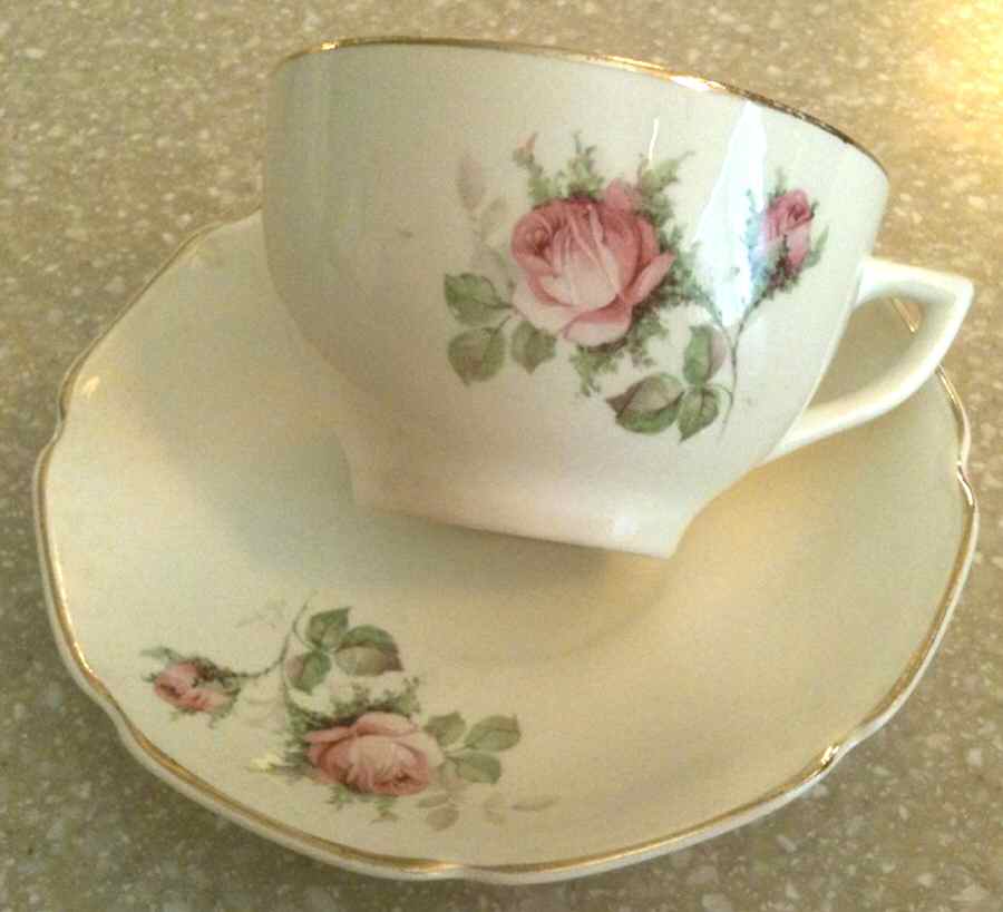 333R Flat Cup & Saucer Set by Mount Clemens-1