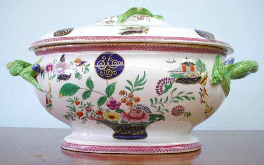 MAS66 Tureen &  Lid by Mason's-1