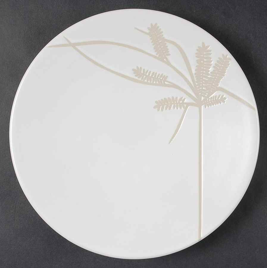 Sliver Cream Salad Plate by Mikasa-1