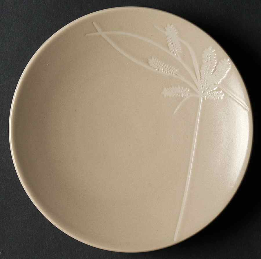 Sliver Tan Appetizer Plate by Mikasa-1