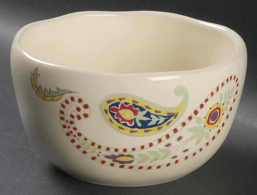 Brava Paisley Soup/Cereal Bowl by Mikasa-1