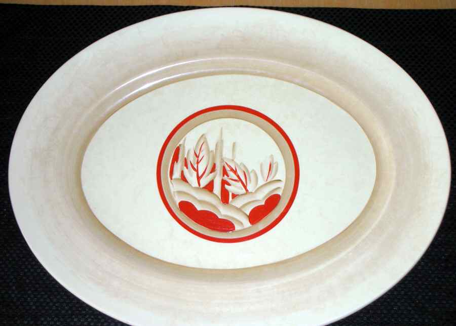 Gg1843B 14" Oval Serving Platter by Myott Staffordshire-1