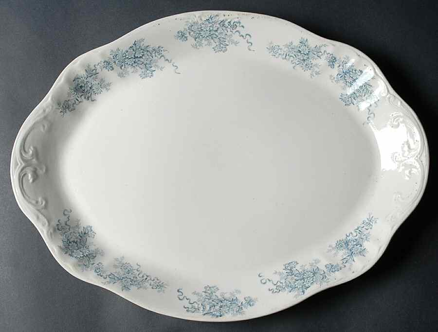 Verbena 17" Oval Serving Platter by Mellor-1