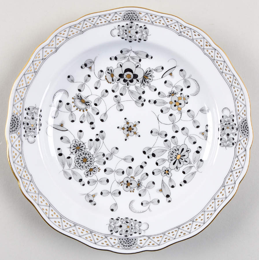 343010 Salad Plate by Meissen (Germany)-1