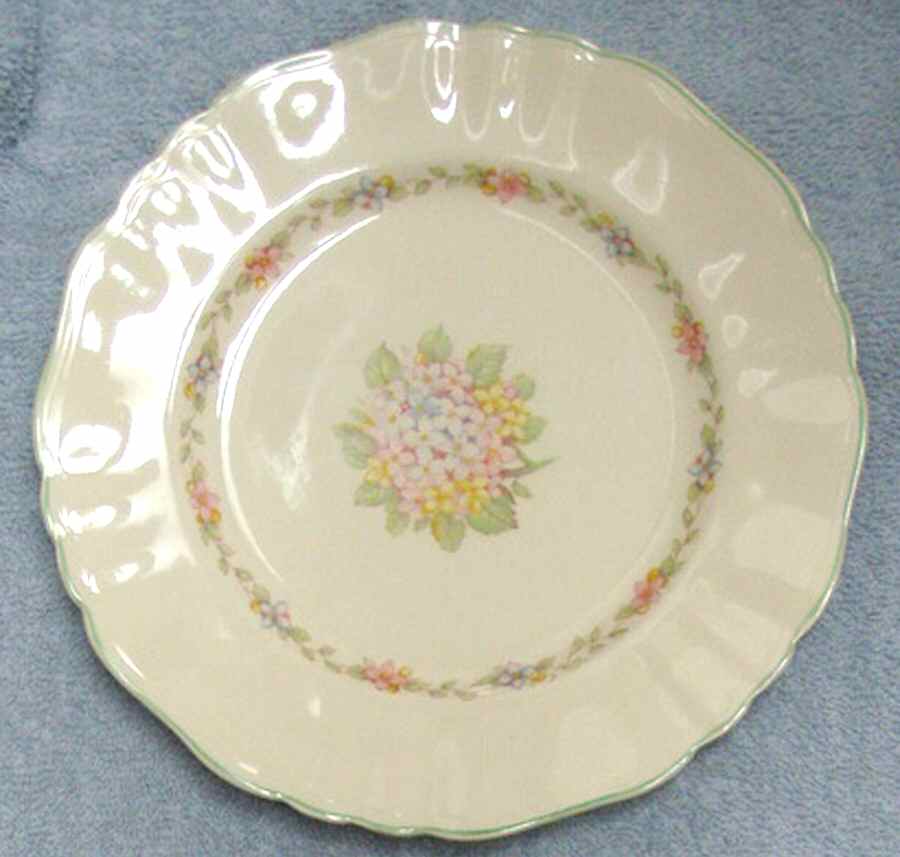 Hydrangea (Glamour) Salad Plate by J & G Meakin-1