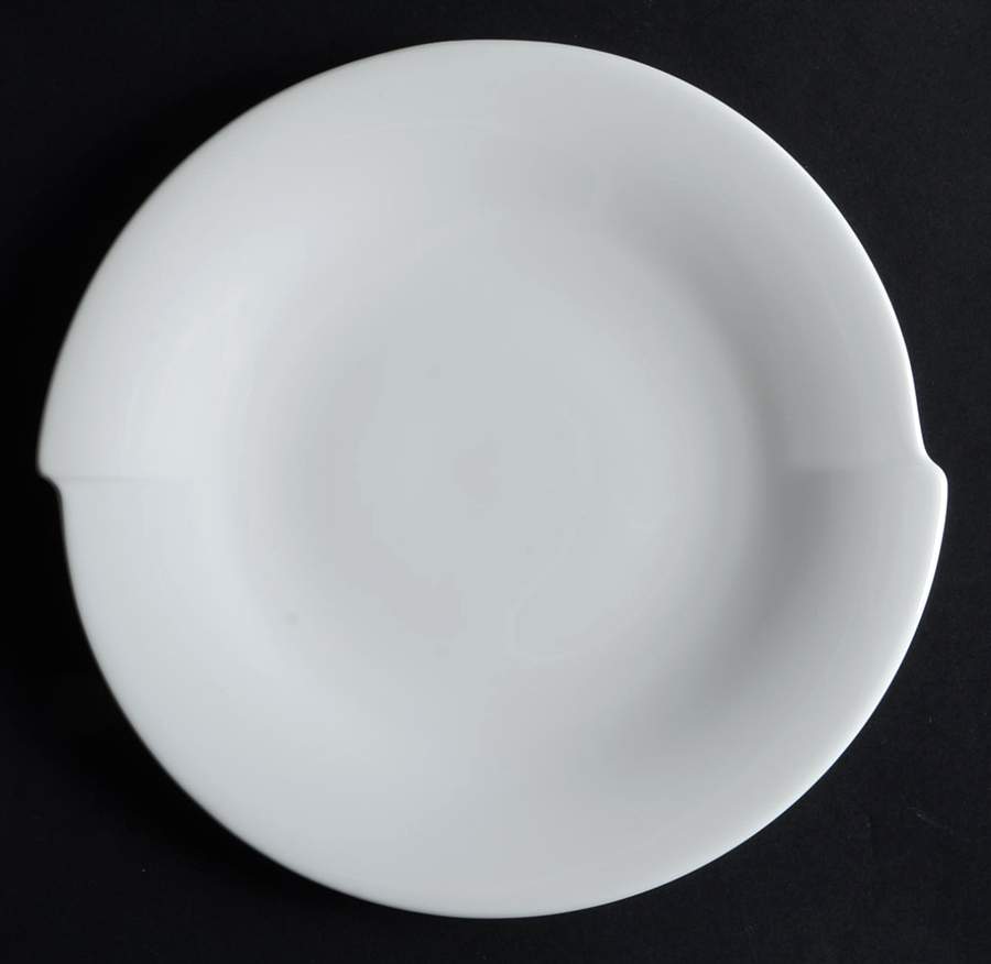 Spin White Salad Plate by Mikasa-1