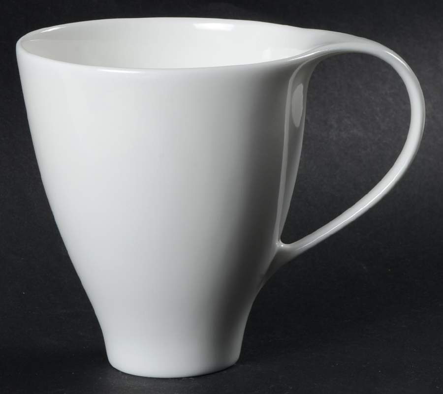 Sleek White Mug by Mikasa-1