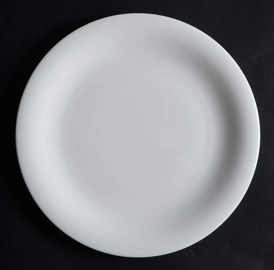 Sleek White Dinner Plate by Mikasa-1