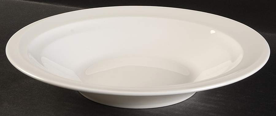 Cyclone White Rim Soup Bowl by Mikasa-1
