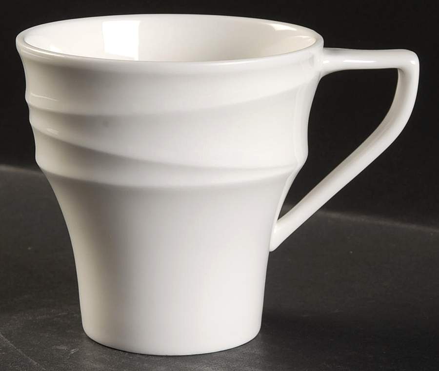 Cyclone White Mug by Mikasa-1