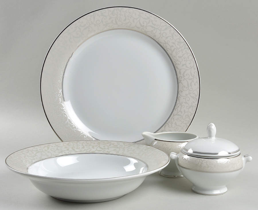 Parchment (China) 5 Piece Hostess Set by Mikasa-1