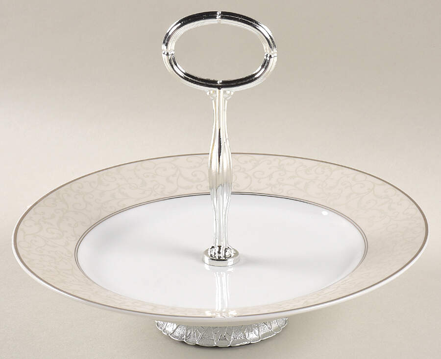 Parchment (China) 6" - 7" Tidbit (from Salad Plate) HC by Mikasa-1