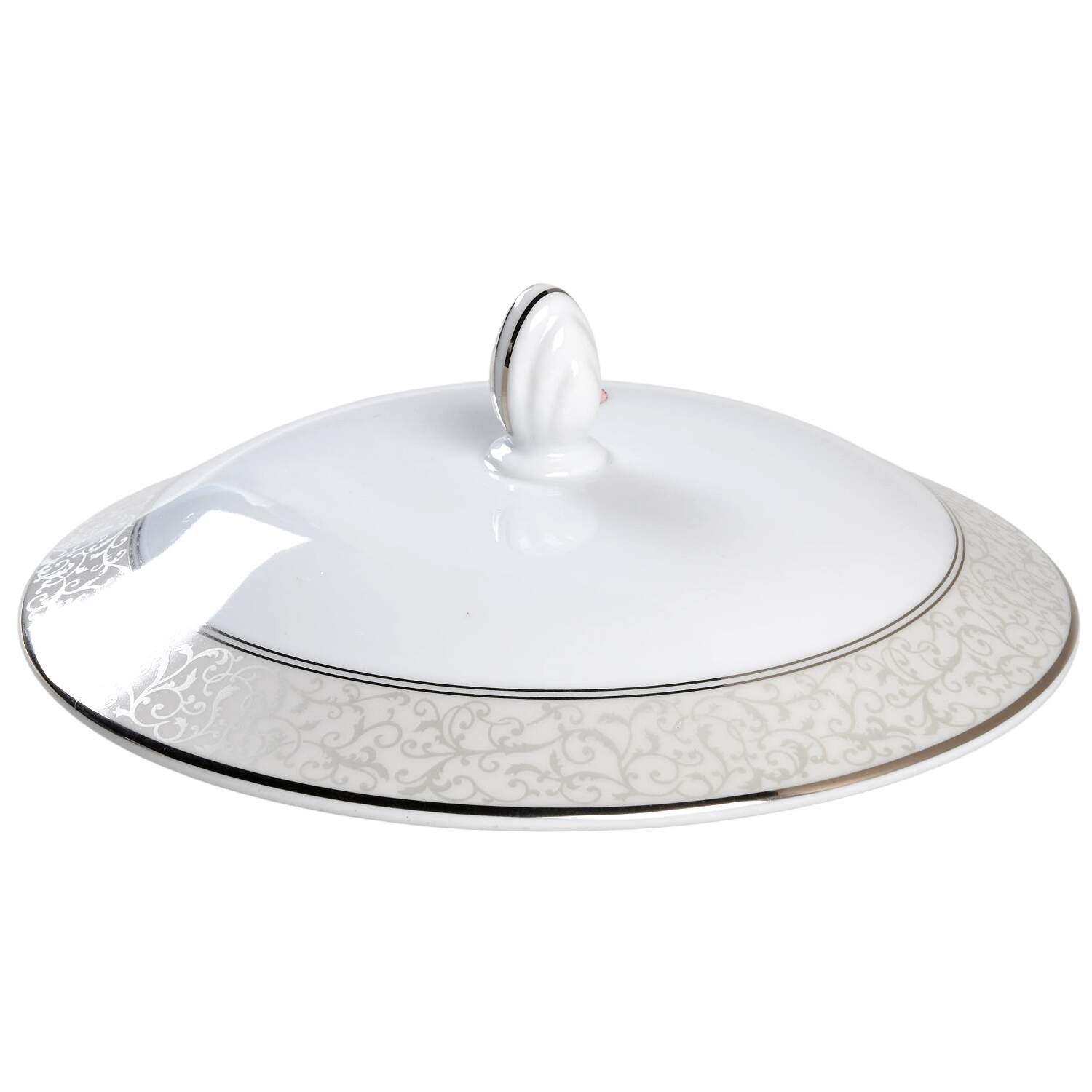 Parchment (China) Lid for 2 Qt Round Covered Casserole by Mikasa-1