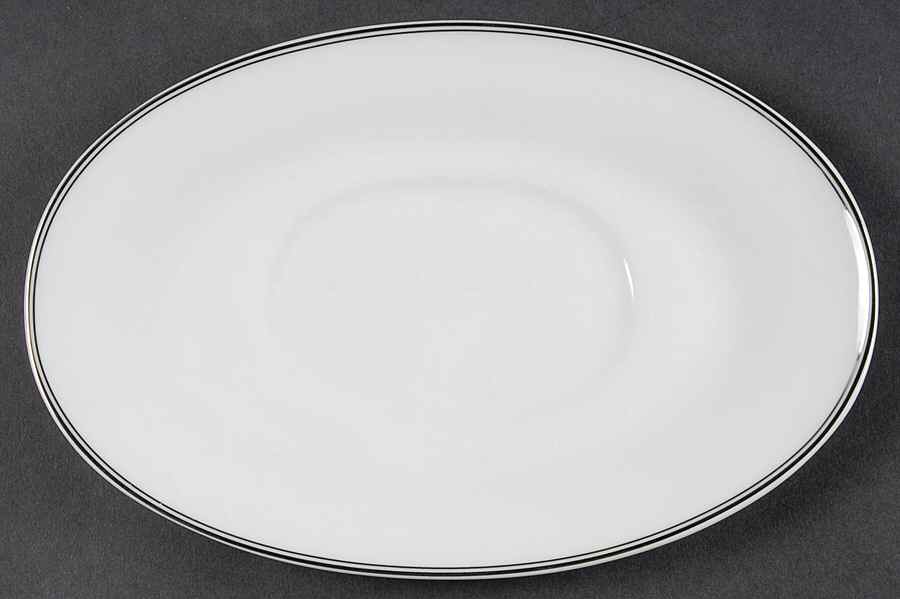 Parchment (China) Underplate for Gravy Boat by Mikasa-1