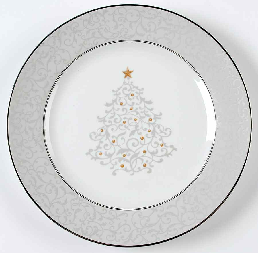 Parchment (China) Accent Luncheon Plate by Mikasa-1