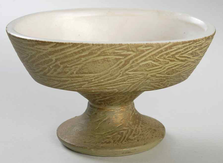 Tonecraft Green Oval Small Planter by Nelson McCoy-1