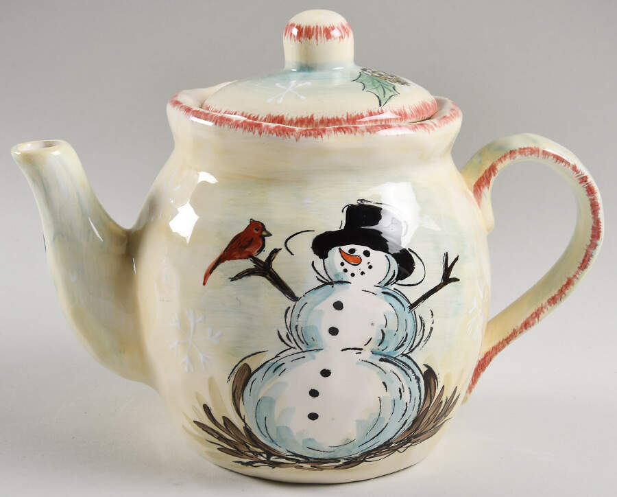 Snowfellas Teapot & Lid by Maxcera Corp-1