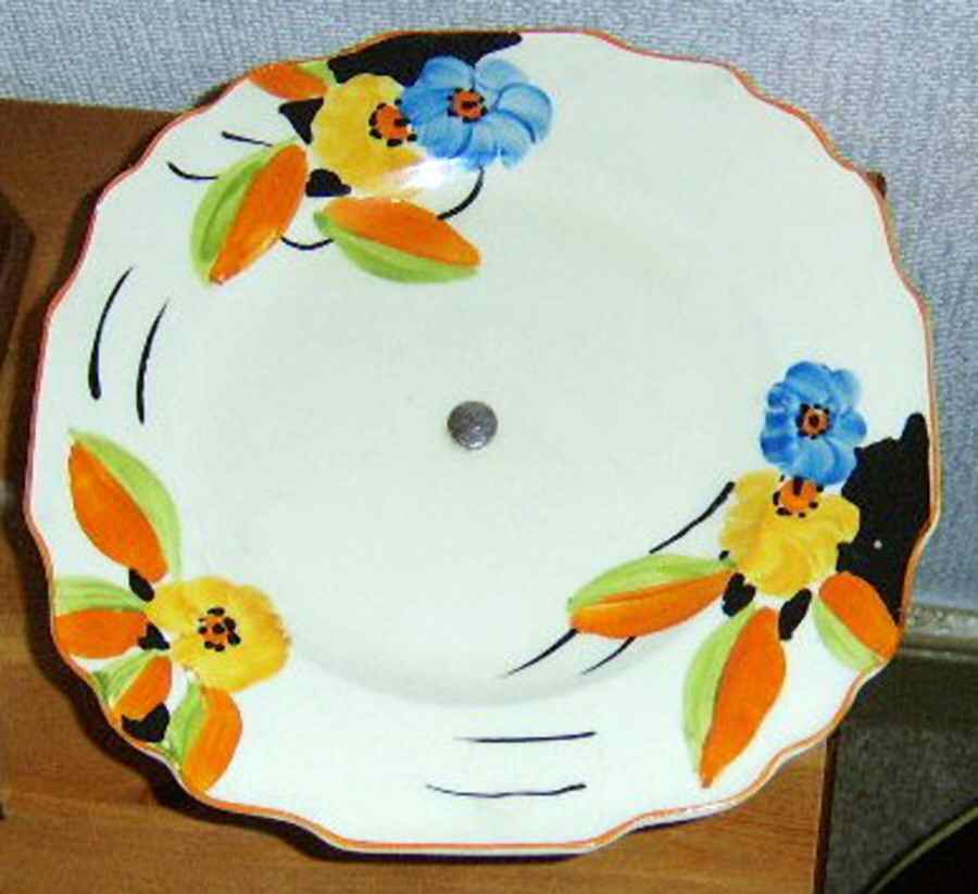 8181 Footed Cake Plate by Myott Staffordshire-1