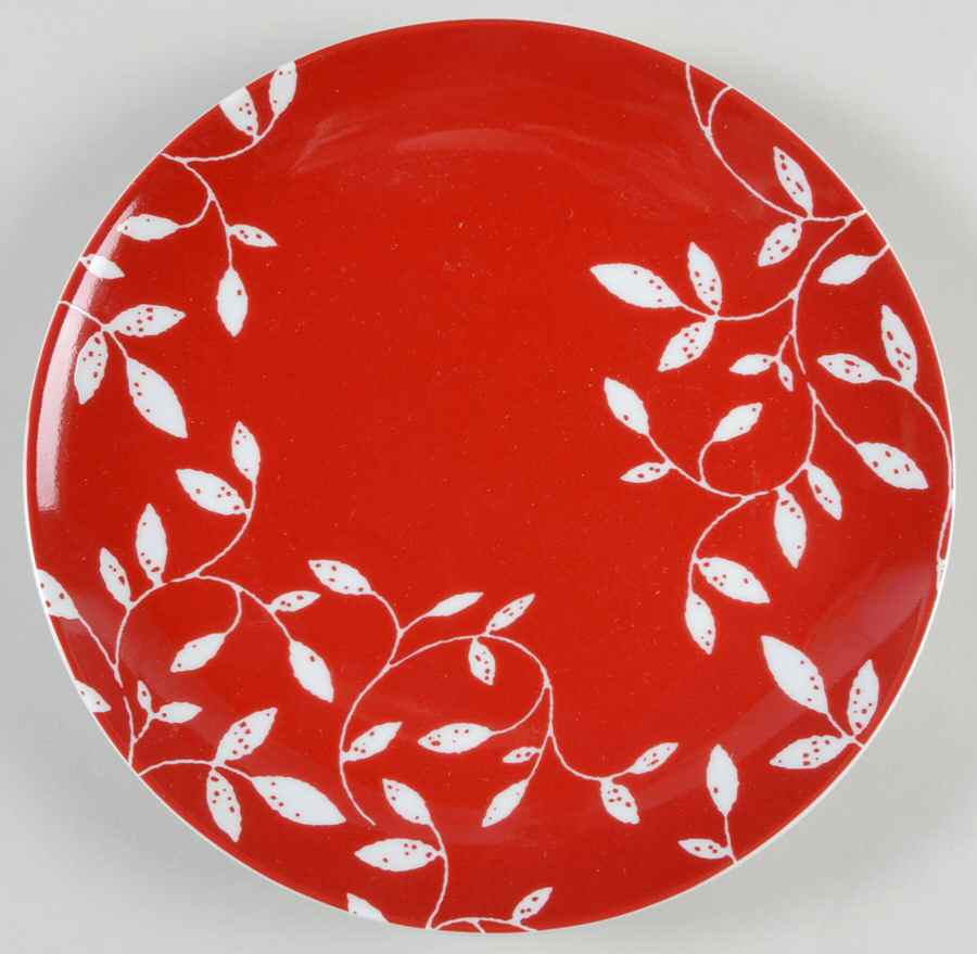 Scarlet Vine Salad Plate by Mikasa-1