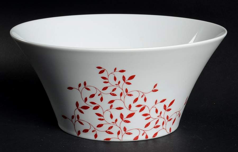 Scarlet Vine 9" Round Vegetable Bowl by Mikasa-1