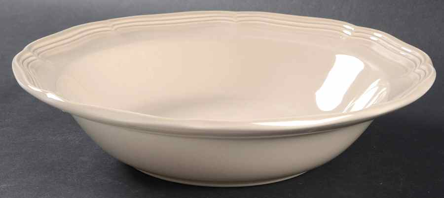 French Countryside Tan 9" Round Vegetable Bowl by Mikasa-1