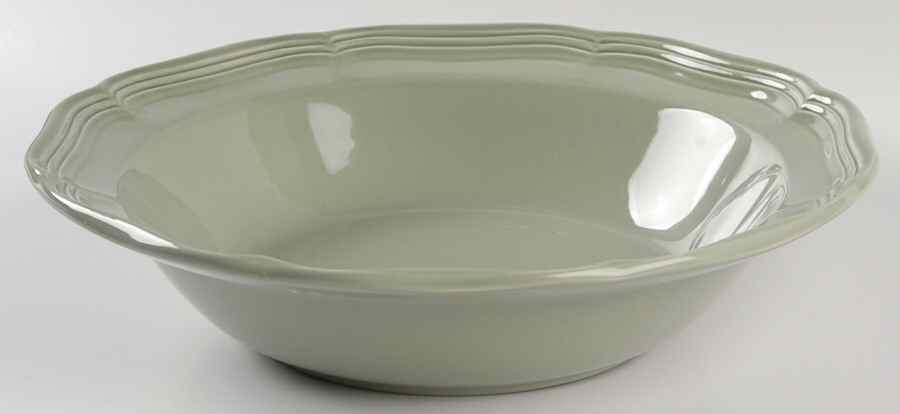 French Countryside Sage Green 9" Round Vegetable Bowl by Mikasa-1