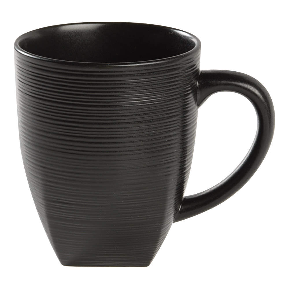 Stone Ridge Black Mug by Mikasa-1