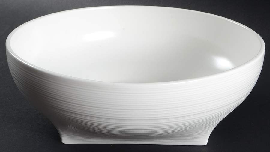 Stone Ridge White 9" Round Vegetable Bowl by Mikasa-1