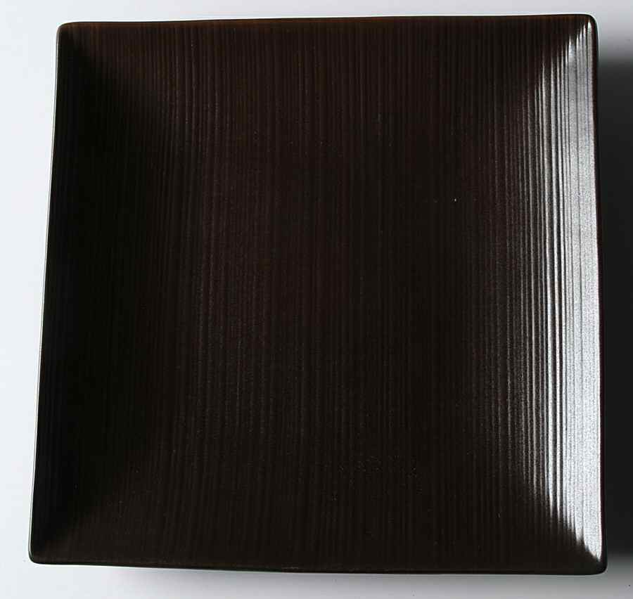 Stone Ridge Chocolate Square Salad Plate by Mikasa-1