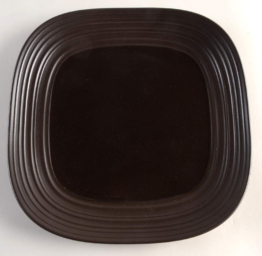 Swirl Square Chocolate 12" Square Serving Platter by Mikasa-1