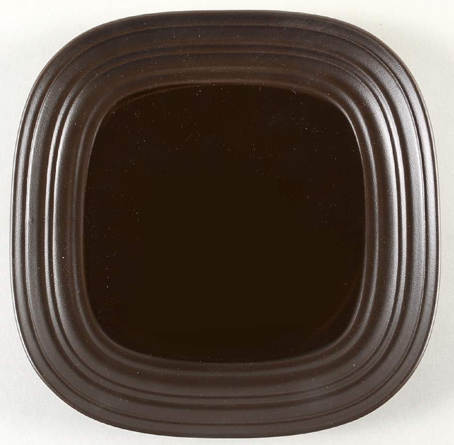 Swirl Square Chocolate Salad Plate by Mikasa-1